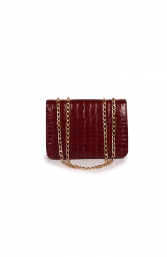 Claret red Shoulder Bag 249Z-02