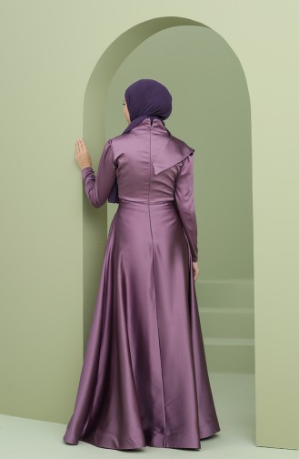 Habillé Hijab Lila 4832-06