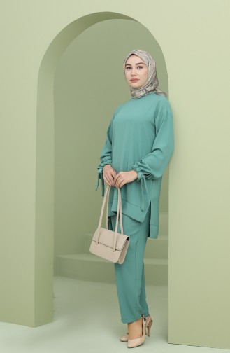 Green Almond Suit 7002-04