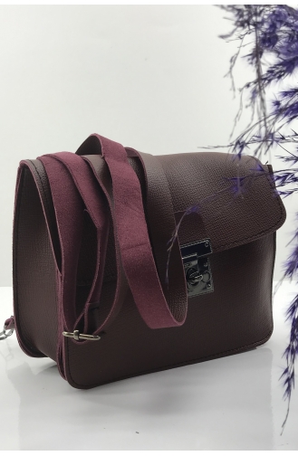 Claret red Shoulder Bag 1081-06