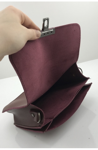 Claret red Shoulder Bag 1081-06
