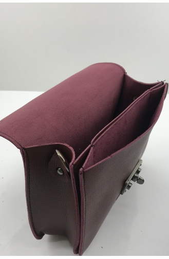 Claret Red Shoulder Bags 1081-06