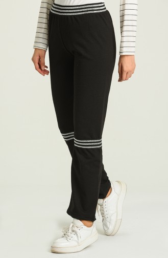 Sweatpants أسود 2011-01