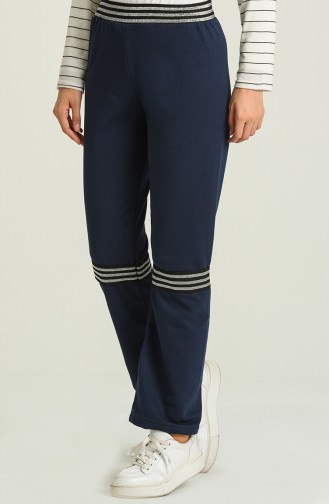 Pantalon Sport Bleu Marine 2011-02