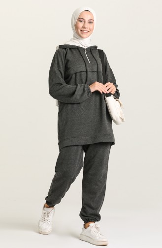 Anthrazit Jogginganzüge 1019-03