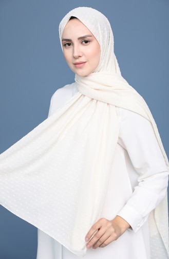 Cream Shawl 11424-10