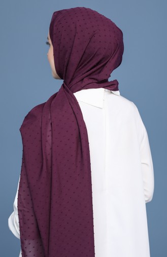 Purple Sjaal 11424-11