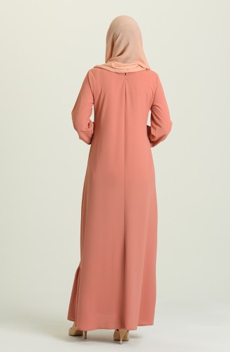 Robe Hijab Poudre 5019-03