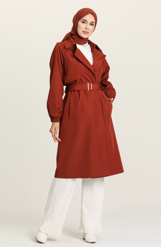 Ziegelrot Trench Coats Models 2026-01