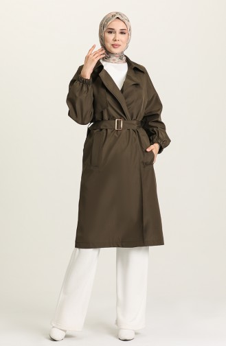 Khaki Trench Coats Models 2026-02