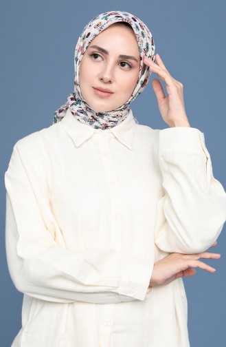 Türkis Kopftuch 11420-04