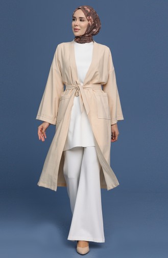 Kimono بيج 5301-12