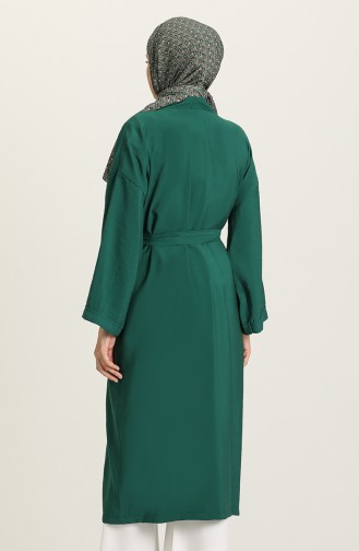 Smaragdgrün Kimono 5301-15