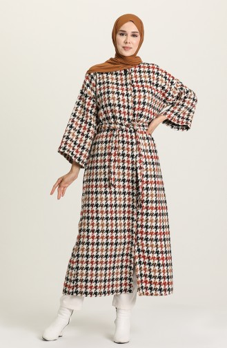 Dark Beige Coat 5663P-03