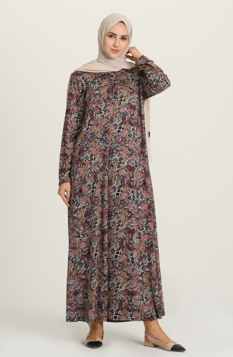 Robe Hijab Bordeaux 0425-01