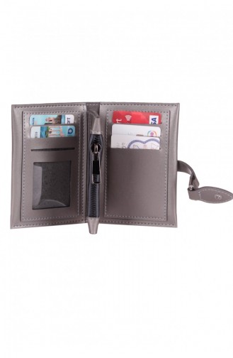 Silver Gray Wallet 1400967103221