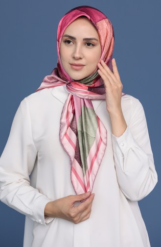 Pink Scarf 12554-01