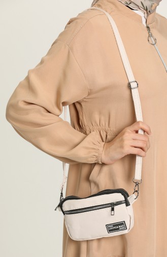 Cream Shoulder Bag 21-06