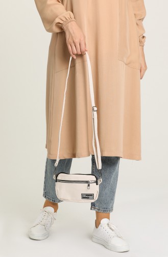 Cream Shoulder Bag 21-06