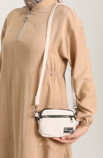 Cream Shoulder Bag 21-06