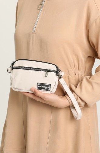 Cream Shoulder Bag 21-06