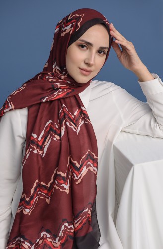 Claret Red Shawl 81005-15