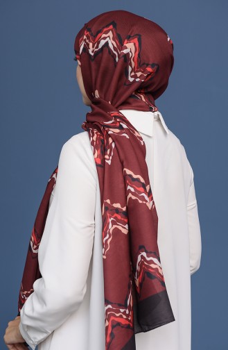 Claret Red Shawl 81005-15