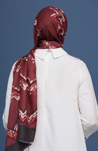 Claret Red Shawl 81005-15