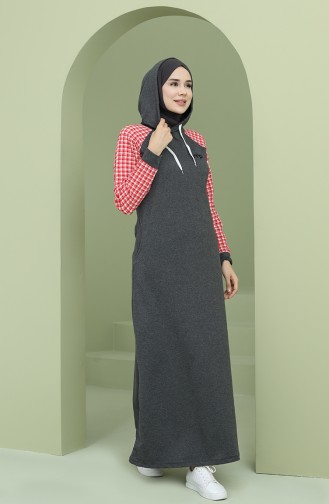 Robe Hijab Antracite 50108-01