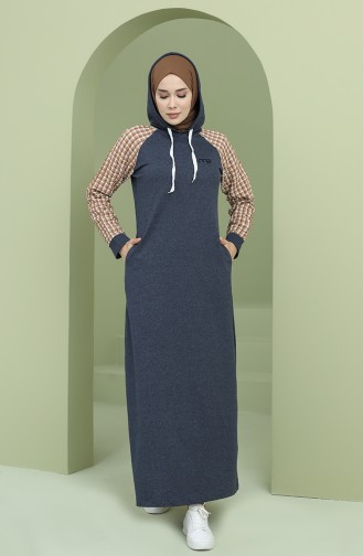 Robe Hijab Indigo 50108-04
