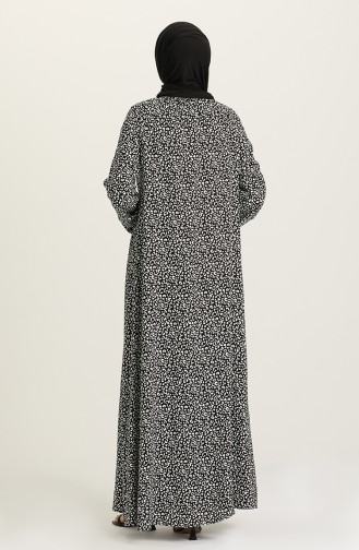 Robe Hijab Noir 3296B-01