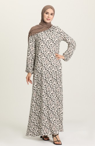 Nerz Hijab Kleider 3296B-05