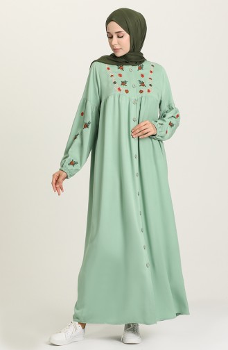 فستان أخضر 21Y8402A-01
