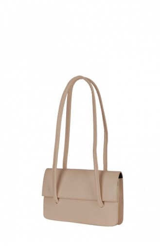 Beige Schultertasche 4505079119448