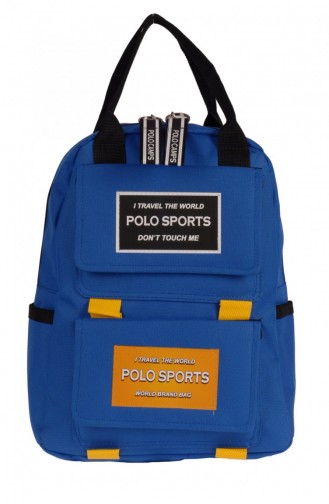 Zigga Polo Sports 00009 Mavi Çok Bölmeli Su Geçirmez El Ve Sırt Çantası