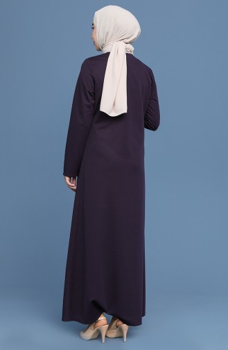 Purple Abaya 1021-04