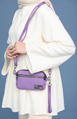 Purple Shoulder Bags 21-02