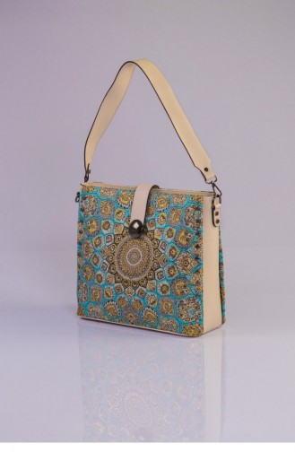 Turquoise Shoulder Bag 3491