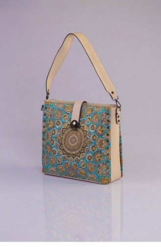 Sac D`épaule Turquoise 3491