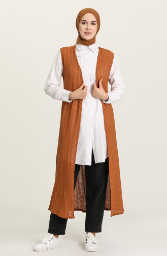 Tabak Strickjacke 1575-02