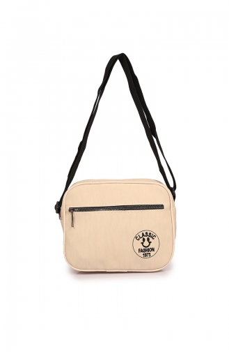 Creme Schultertasche 79Z-08