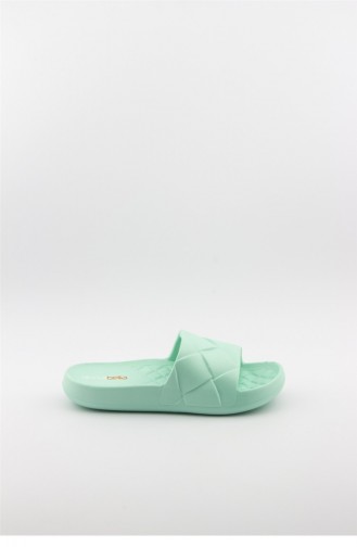 Mint Green Summer Slippers 3854.MM MINT