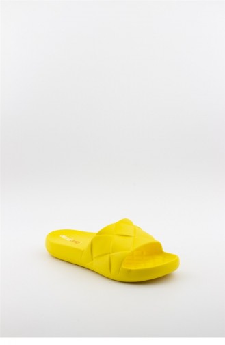 Yellow Summer Slippers 3855.MM SARI