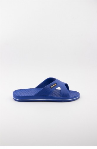 Blue Summer Slippers 3830.MM MAVI
