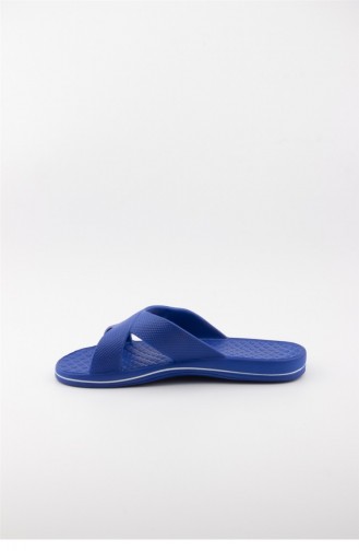 Blue Summer Slippers 3830.MM MAVI