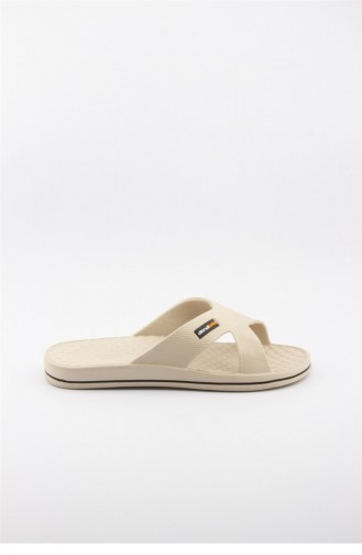 Beige Sommer Haussandalen 3831.MM BEJ