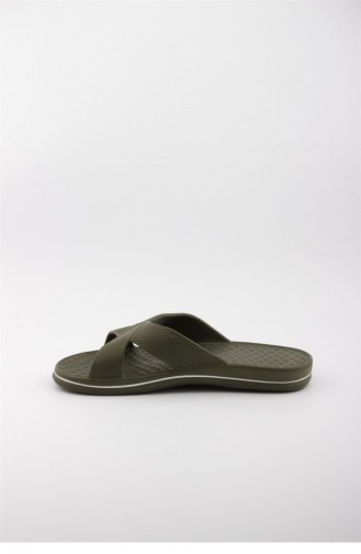 Khaki Sommer Haussandalen 3834.MM HAKI