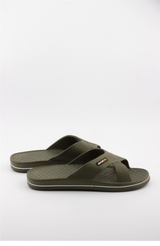 Khaki Sommer Haussandalen 3834.MM HAKI