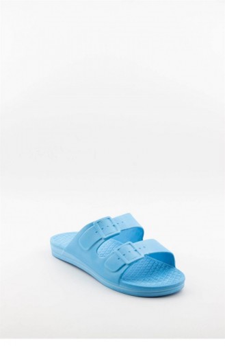 Sea Green Summer Slippers 3852.MM SU YESILI