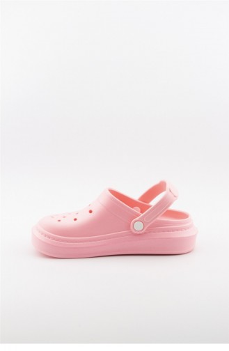 Pink Summer Slippers 3806.MM FLORASAN PEMBE